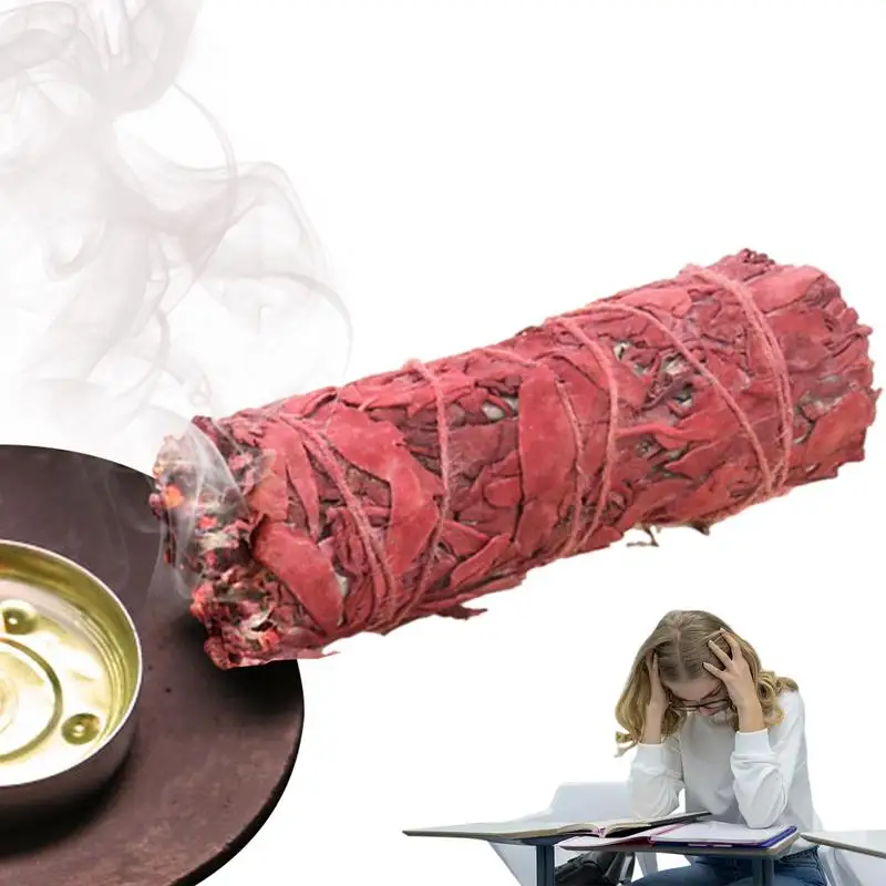 Drago Sangue Salvia Salvia Rossa Sbavatura Bastone Drago Sangue Salvia Sbavatura Bacchetta Per La Pulizia Della Casa Meditazione Sbavature Rituali