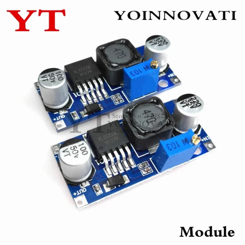 1 шт., XL6009 DC-DC Повышающий Модуль питания, выход Регулируемый супер модуль LM2577