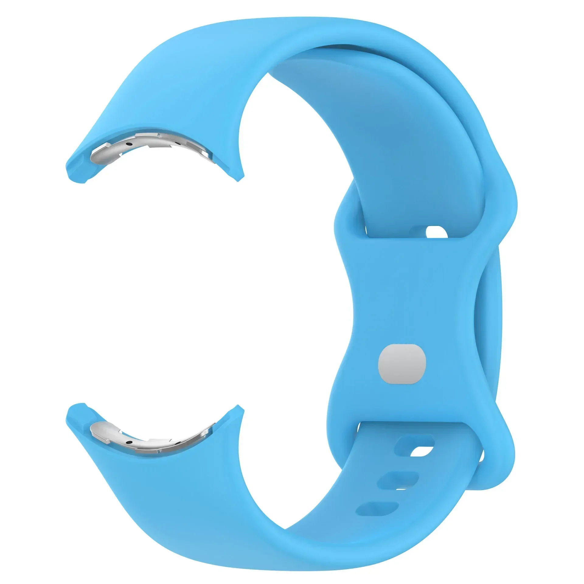 Premium Silicone Watch Band with Metal Buckle - Universal Fit