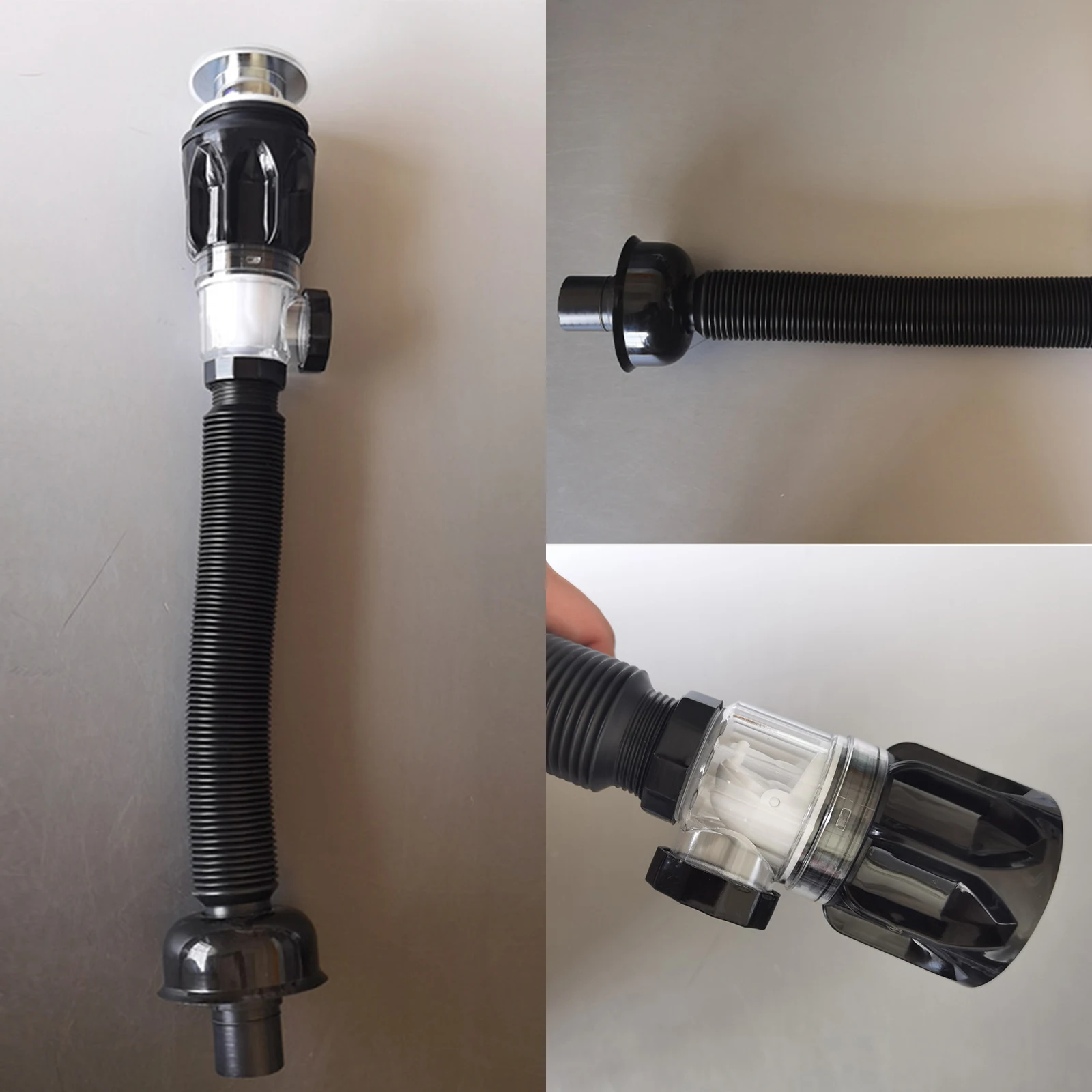 Universal Sink Drain Pipe Deodorant Drain Drain Pipe Wash Basin Sink Wash Basin Accessories for