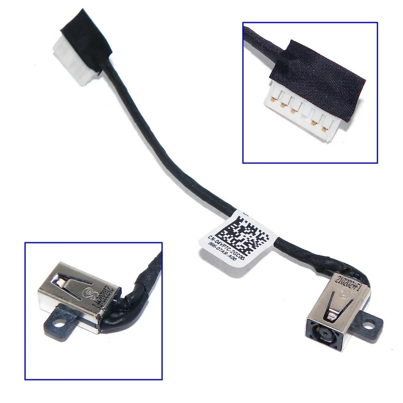 Substituição do Portátil Nova dc Power Jack Porto Cabo Harnes para Dell Inspiron 3405 3501 3505 5593 04vp7c Dc301015q00