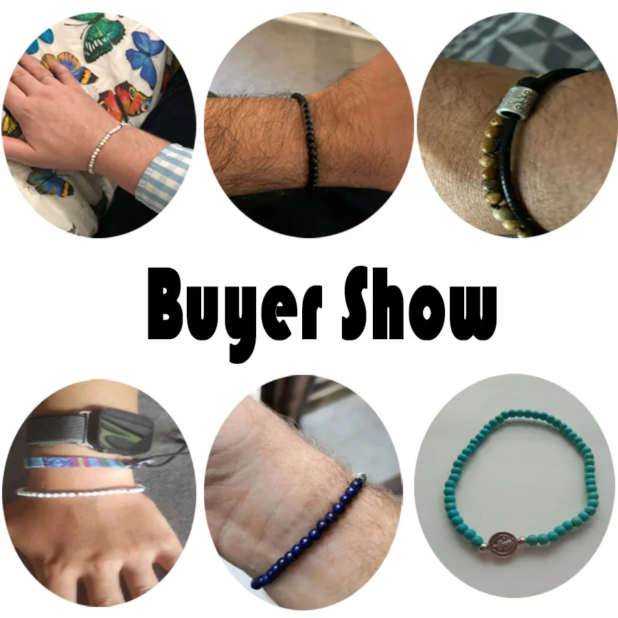 Mens Wooden Tiger Eye Bead Cross Bracelet