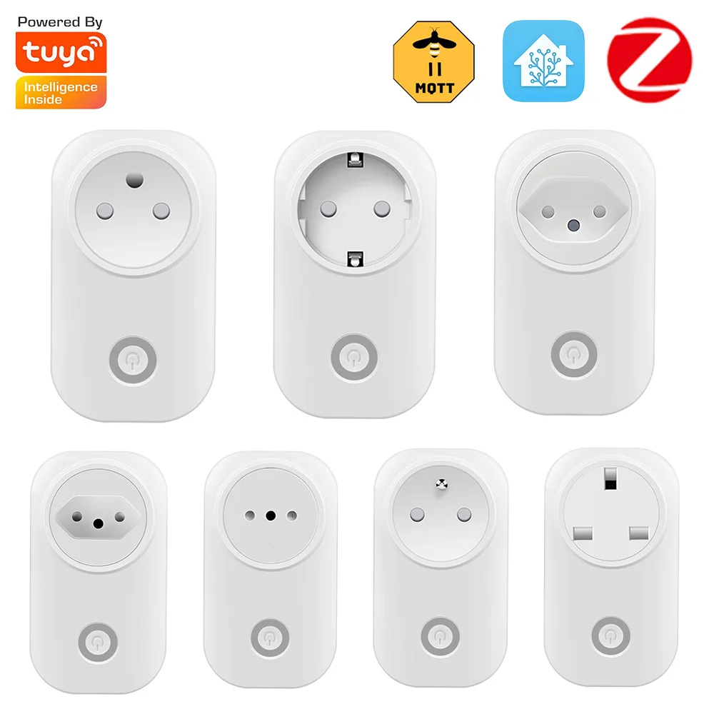 Arumny Zigbee Smart Plug with Power Monitoring and Home Automation Integration