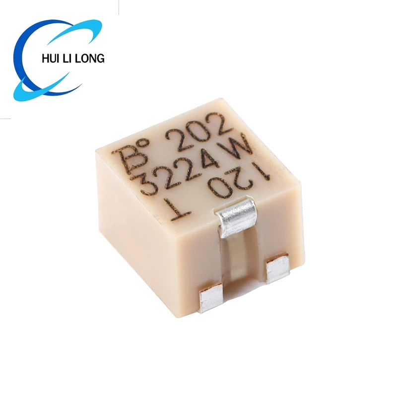 3224W Adjustable Precision Potentiometer 100 200 500 R Ohm 1K 2K 5K 10K 20K 50K 100K 200K 1M 2M 3224 SMD Trimpo Trimmer 10pcs