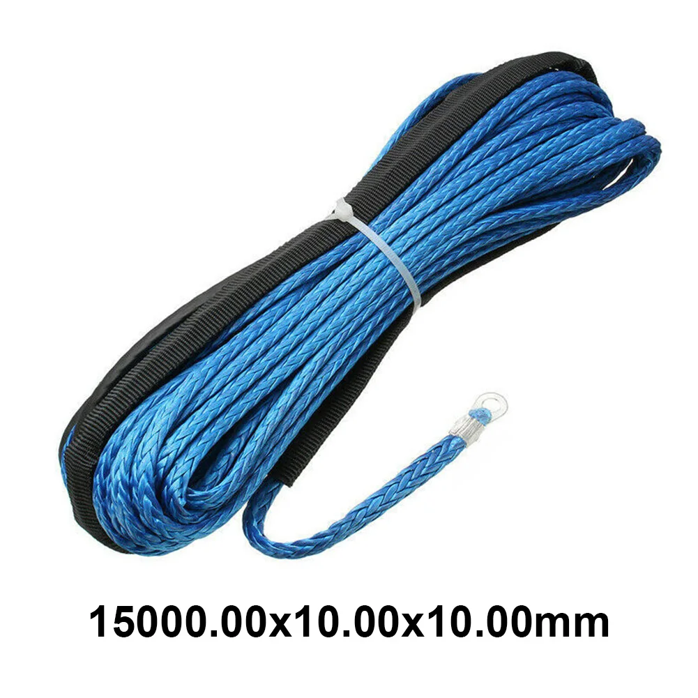 String Line Cable 7700LBs Synthetic Towing Rope 15M Car Wash