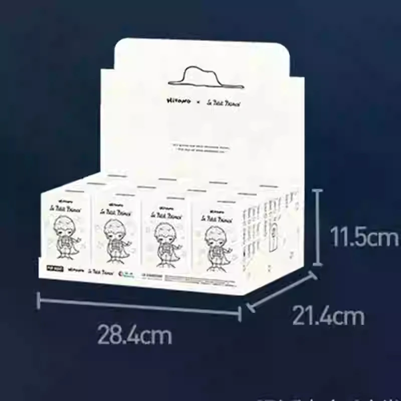 New Hot Genuine Hirono×Le Petit Prince Series Anime Figures Cute Aviator Collectible Toys King Model Figures Room Christmas Toys