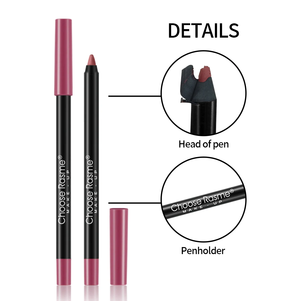 12 pcs Lip Liner Pencil Set Matte Lipliner Pencil Lipstick Waterproof Long Lasting Nude Contour Lipstick Pen Lip Tint Cosmetics 4