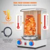Grill Machine, 13 lbs Capacity, Chicken Cooker Machine with 2 Burners, Gas Vertical Broiler Gyro Rotisse 3