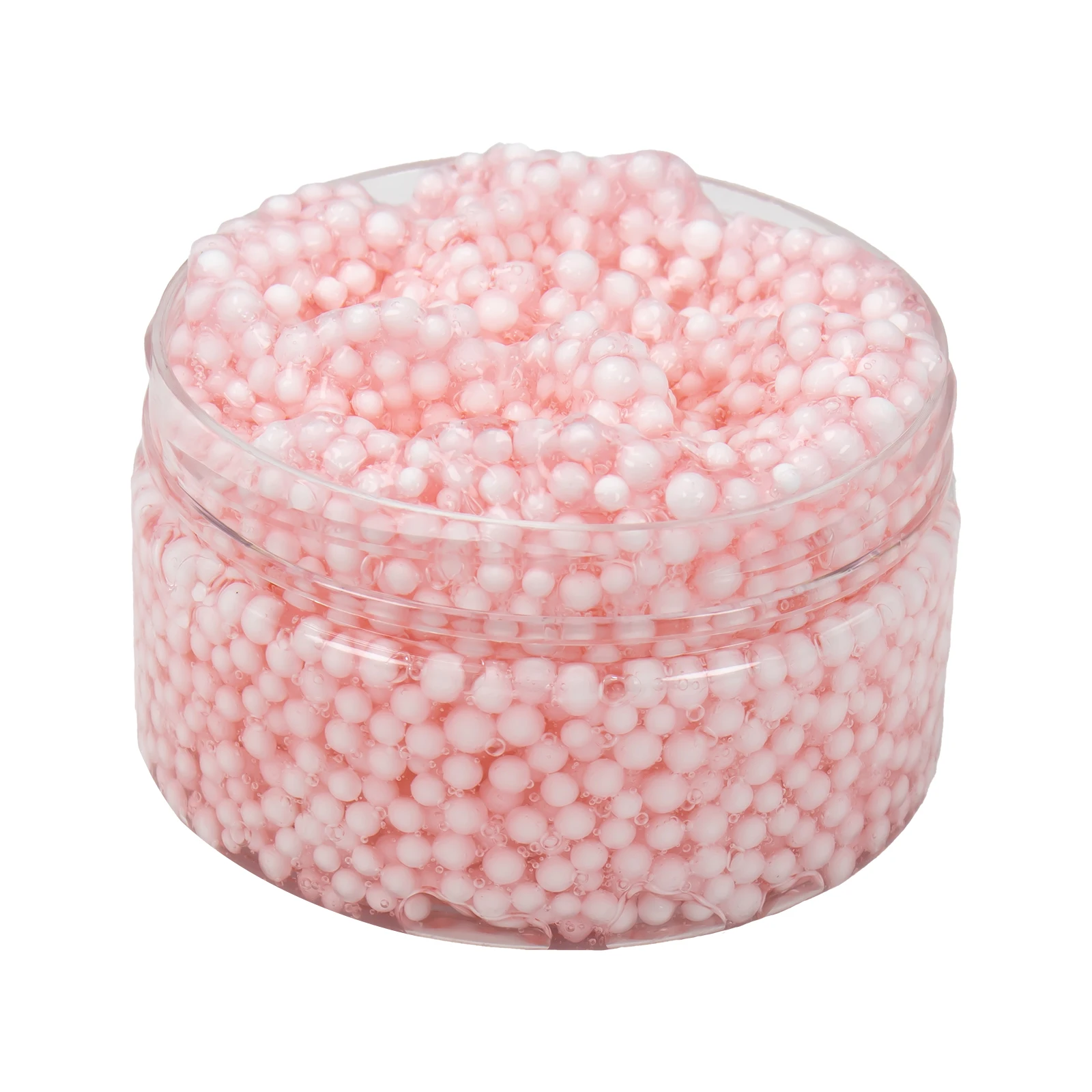 120ml Foam Balls Crystal Slime Kit with Crunchy Beads, Premade Slime Set for Teens, Perfect Stress-Relieving toy Christmas Gift 3