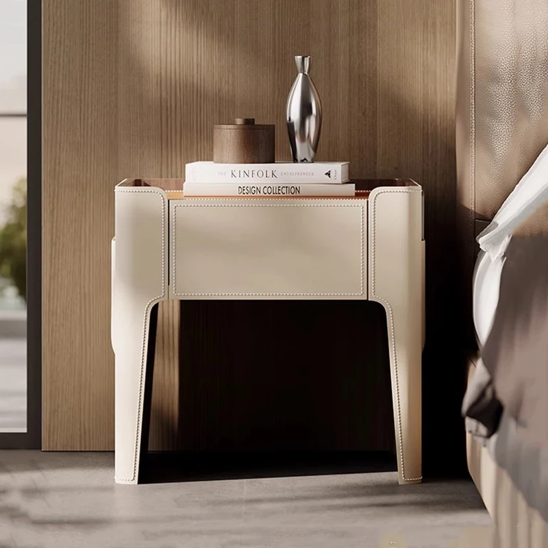 Table De chevet esthétique moderne, Design minimaliste, classique, tendance, rangement Premium, meubles De chambre à coucher 1 Table De chevet esthétique moderne, Design minimaliste, classique, tendance, rangement Premium, meubles De chambre à coucher 1