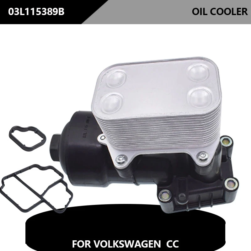 Engine Oil Filter Housing Cooler With Oil Cooler For Volkswagen VW CC