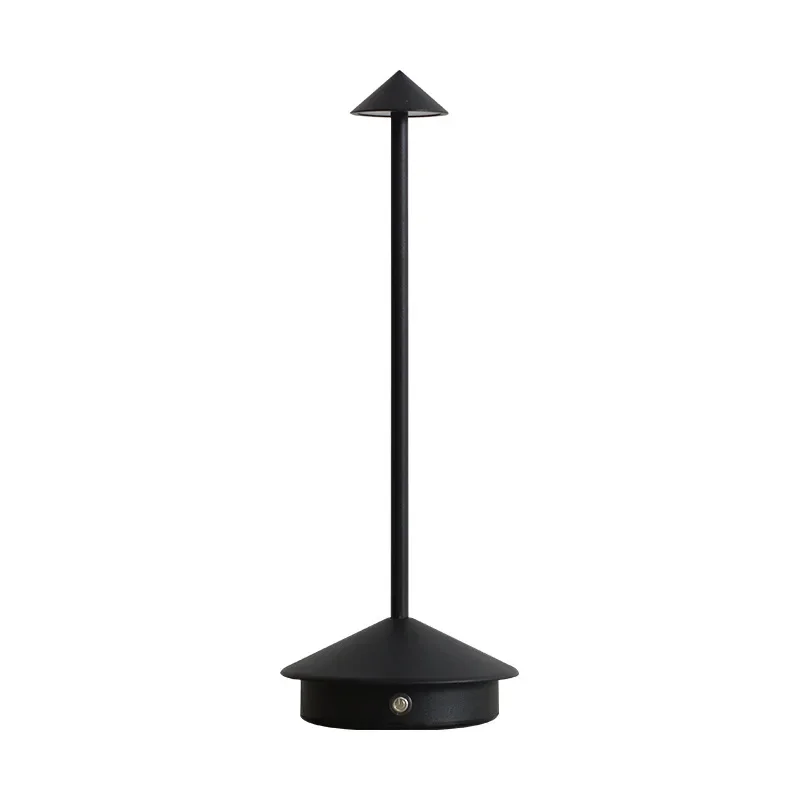 Type-C Rechargeable Table Lamp Creative Dining Touch Led Hotel Bar Coffee Pina pro Table Lamp Lampada Da Tavolo Decorative Lamp 4