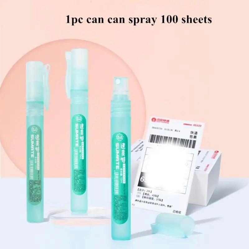 200 Times Spraying 10ml Thermal Sensitive Paper Spray Security Spray Privacy Seal Liquid Type Cover Eliminator Cleaning Portable