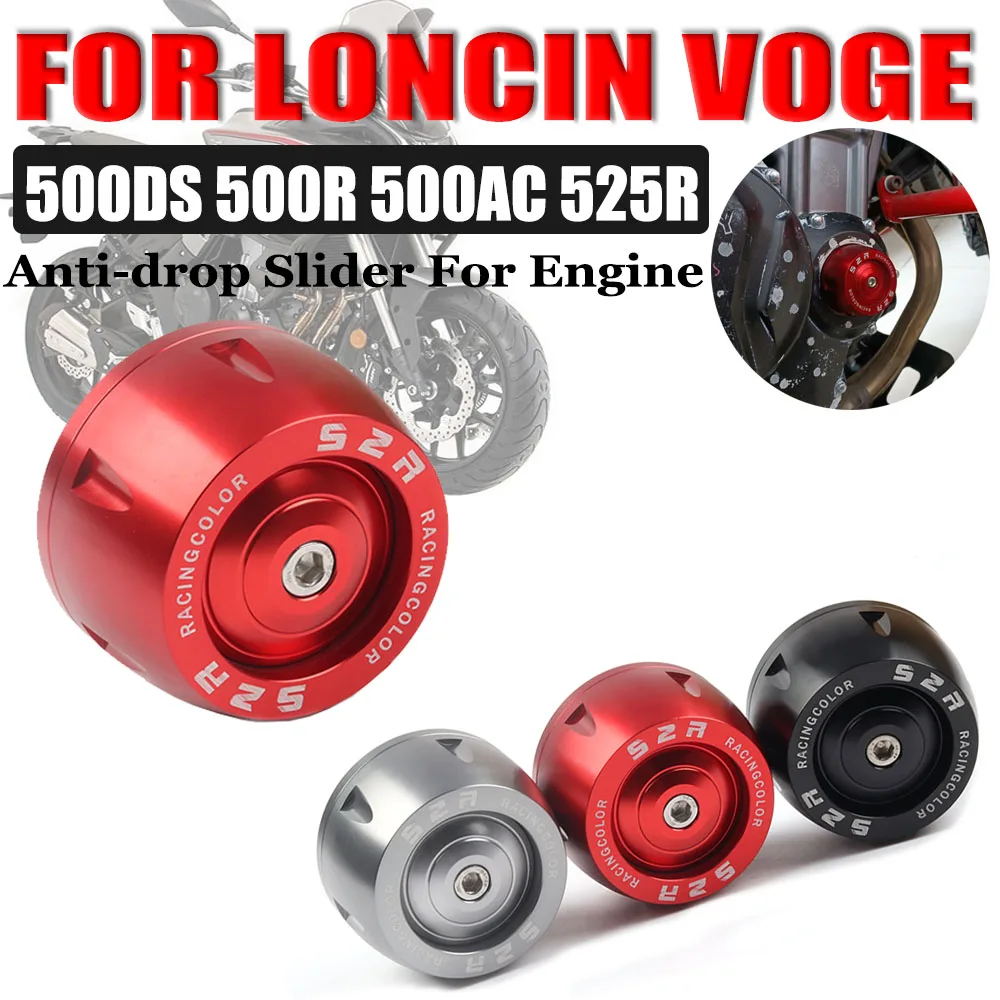 

For Loncin Voge 500DS 500R 500AC 525R Motorcycle Accessories Falling Protection Engine Slider Guard Anti Crash Pad Protector