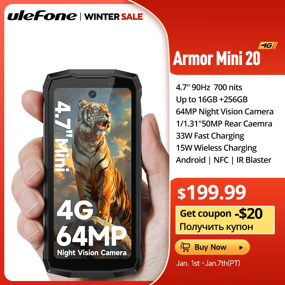 Ulefone Armor Mini 20 4G 4.7