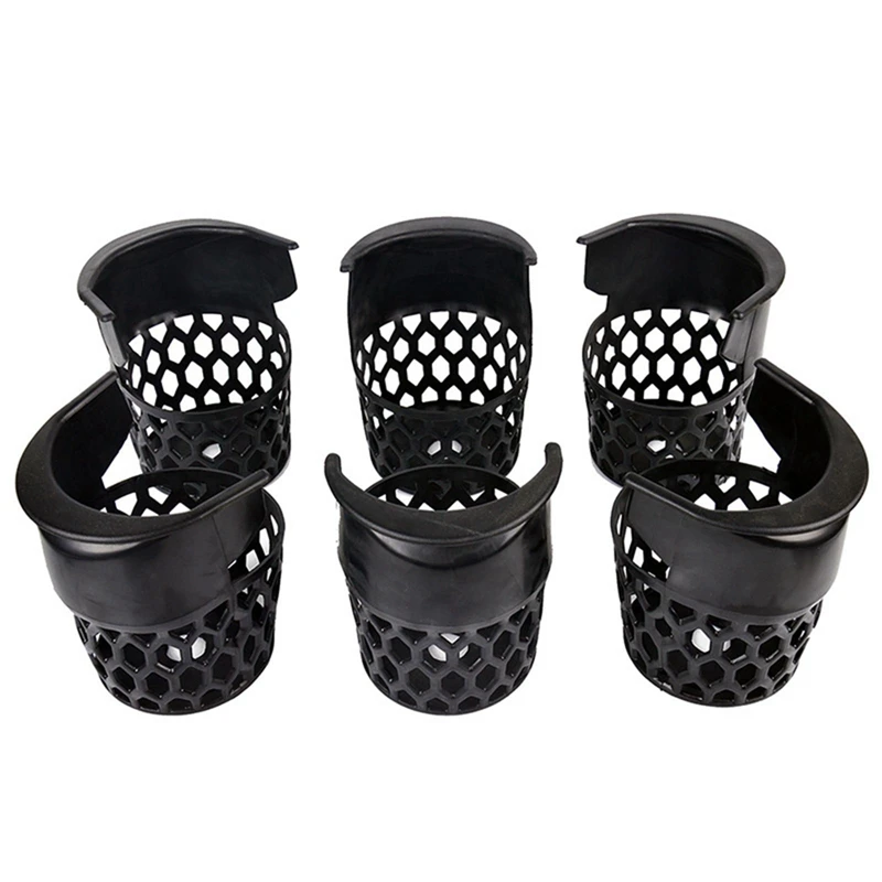 6 Pcs Pool Table Pockets Billiard Pockets Set Black Billiards Net Bag Entertainment Web Snooker Baskets