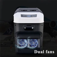28L Car Home Auto Refrigerator Mini Fridges DC12/24V Freezer Cooler Heater Keep Warm Fresh for Car Home Pinic Camping AC110/220V 2