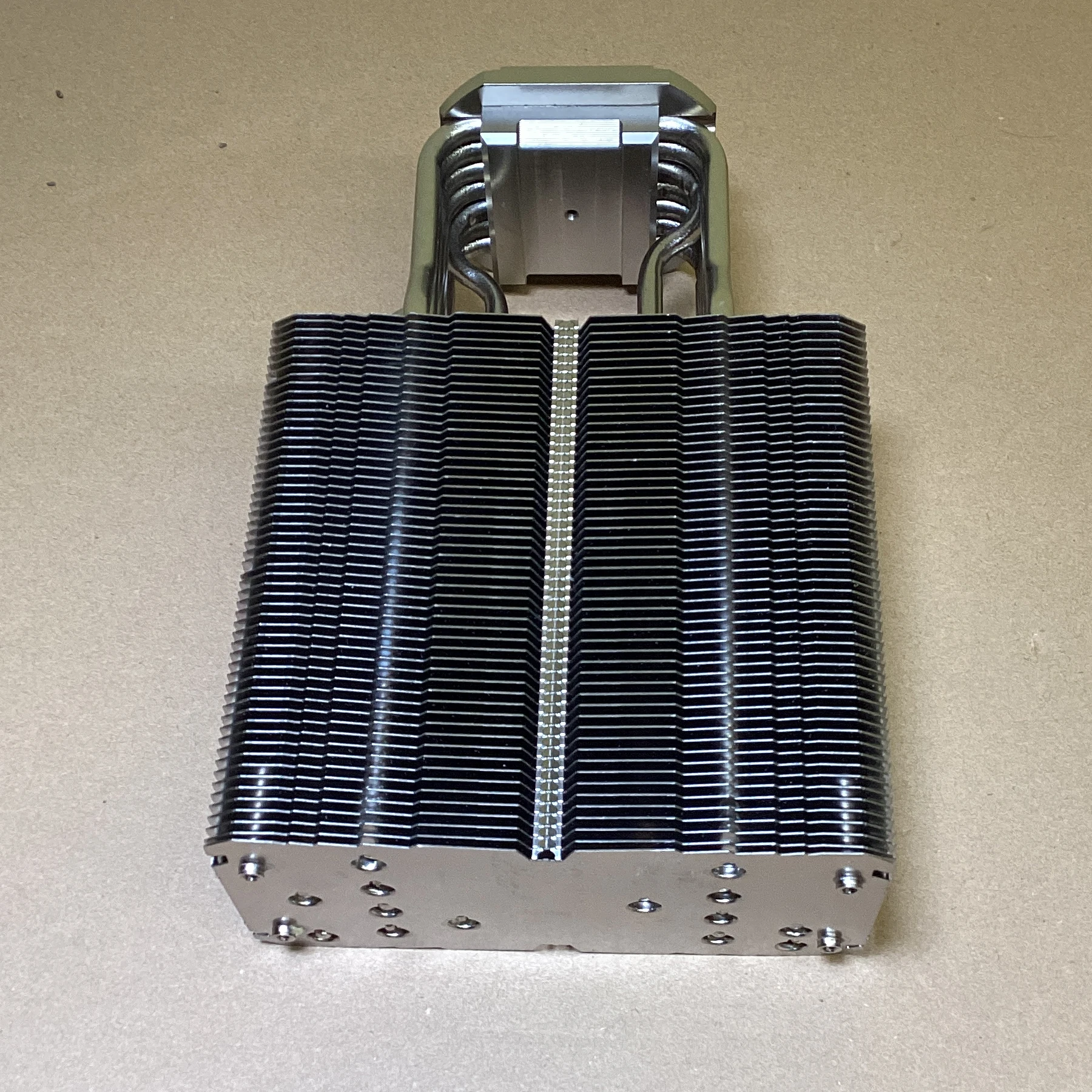 Cooling LED Chip Plateform Heatsink for High Power COB LED Copper Base + Copper Round Pipe with Heat Diffusion Cooling Fin