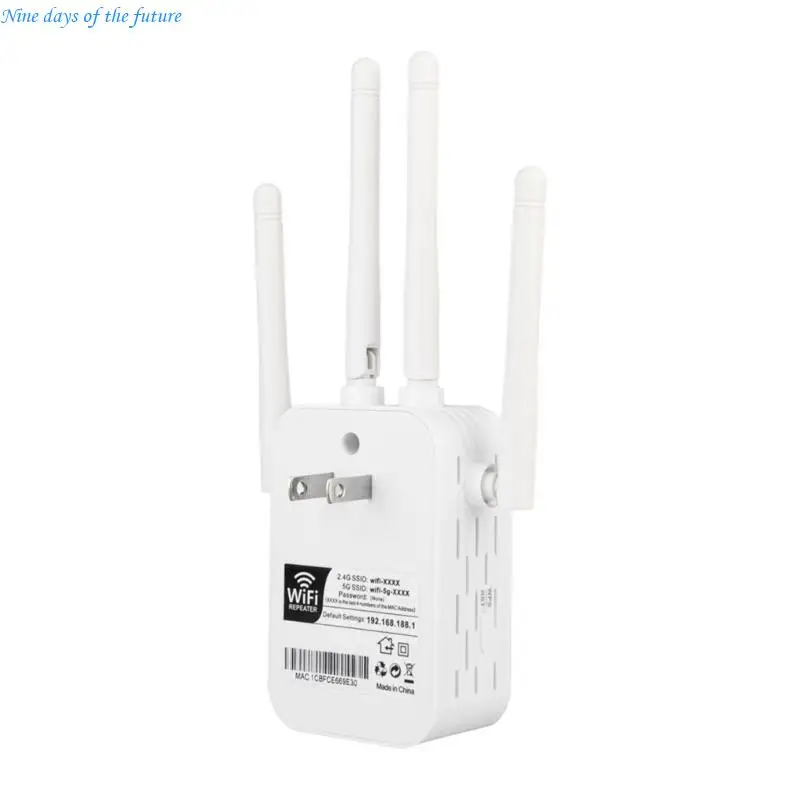 무선WiFi리피터 1200Mbps WiFi 확장기증폭기부스터 라우터 802.11N E65A