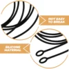 2 Pcs Headphone Anti-slip Lanyard Earphone Straps Neck Rope Cord Earplugs Lost Connected Buds Earphones Anti-lost 6