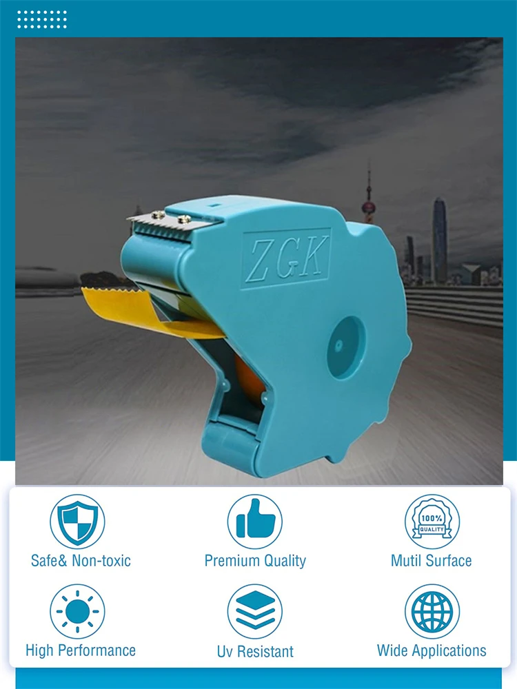 Upgraded Painter Masking Tape Applicator Machine Tape to Repair and Beautify Crack in Tiles Adhesive Tape with Tape Cutting Tool