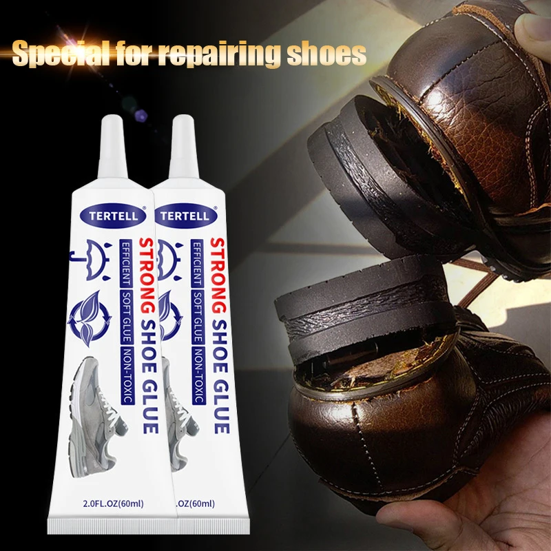 60ml Strong Shoe-Repairing Adhesive Super Universal Waterproof Shoe Factory Special Leather Shoe Repair Glue Household Repair