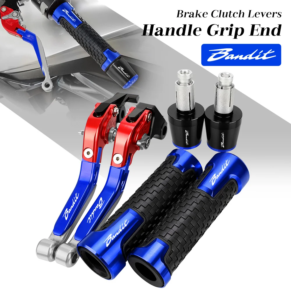 

For SUZUKI GSF650 GSF650S GSF650N BANDIT GSF 650 2007-2015 Motorcycle Accessories Brake Clutch Levers Handlebar Grips Ends
