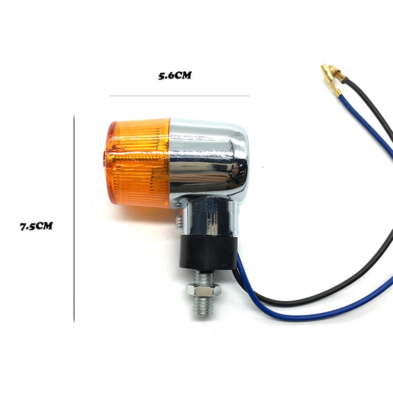 Clignotants Universels Pour Moto TYUHNLSBN - Compatible Honda MSX125 Grom, Monkey, Couleur Ambre