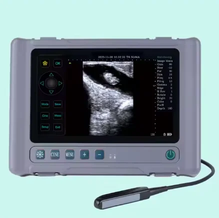 VETech Vet Sheep Horse Ultrasonido with Rectal Linear Probe Cattle Sonar Scanner