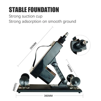 FREDORCH Popular Sex Machines for Woman Masturbating Pumping Sex Gun Adjustable Speed Love Machine for Women，Sex Toys 2