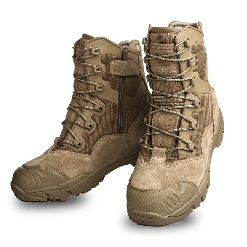 

Men's Combat Boots Women's Military Tactical Boots Desert Boot High Top Hiking Shoes Waterproof Outdoor Mountaineering Boots