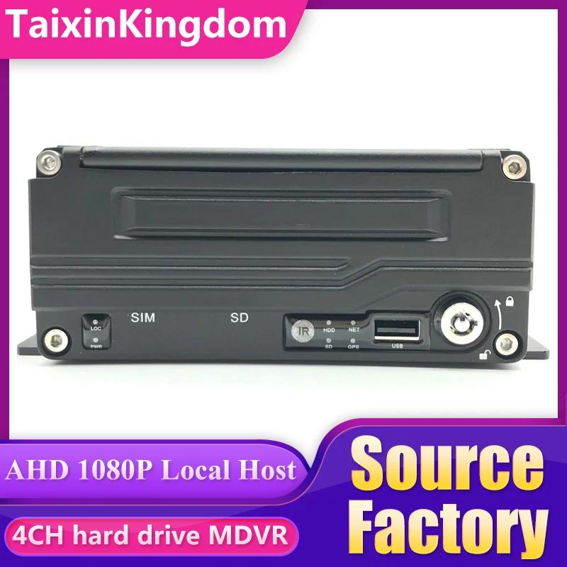 Ʈ  4CH ϵ ũ SD ī  ġ, MDVR 8-36V    ڽ ͸ ȣƮ NTSC/PAL ý