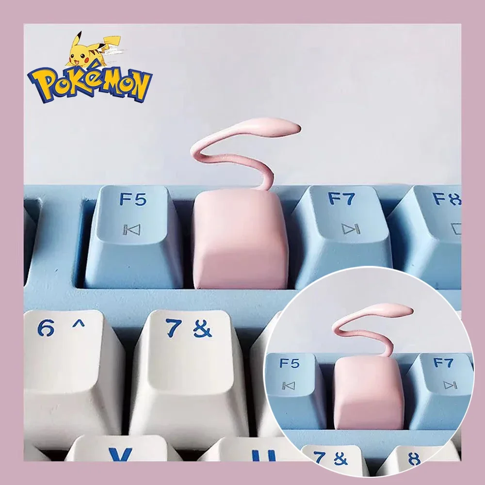 ポケモン 豊原三神 キーキャップセット 新品未使用 ポケモンかわいいキーキャップピカチュウゼニガメミュウツーキーボード