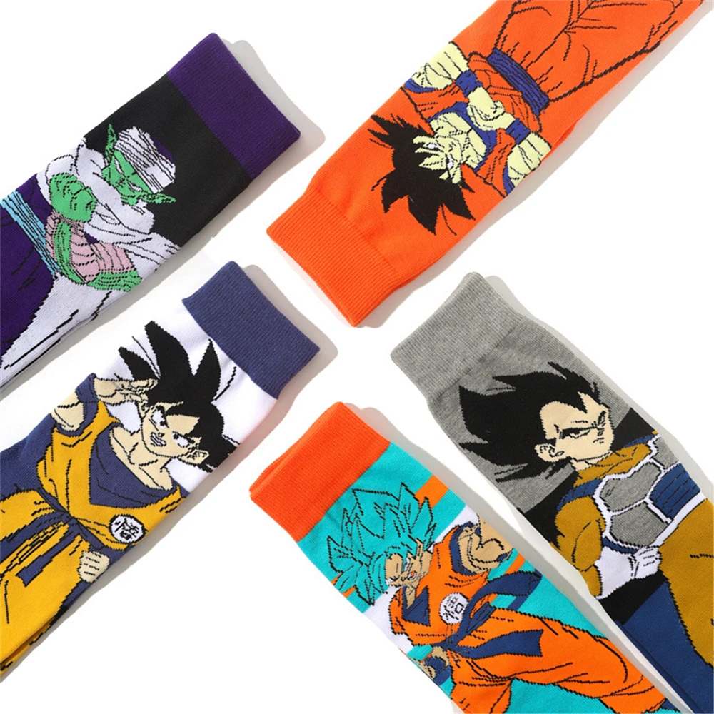 Anime Kakarotto Son Goku Piccolo Shenron Bejīta Yonsei Socks Cosplay Adult Unisex Clothing Sock Accessories Props anime socks
