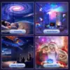 13-in-1 Galaxy Projector Dimmable RGB LED Lights Chrismas Spotlight Projectiion Fairy Lamp for Bedroom Gaming Room Party Decor 4