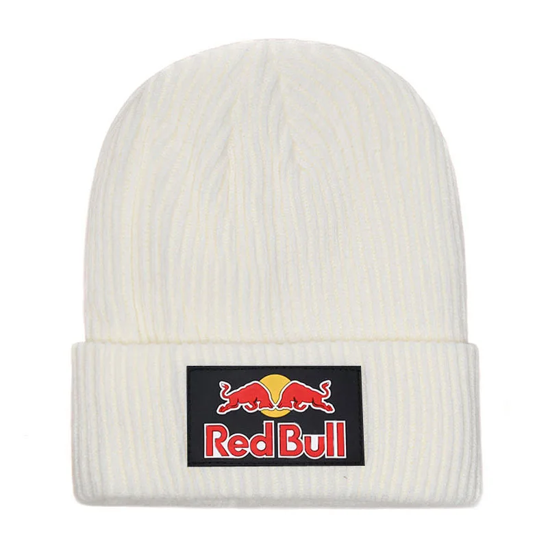 New Red Bull Beanie Hat Men's and Women's Autumn/Winter Warm