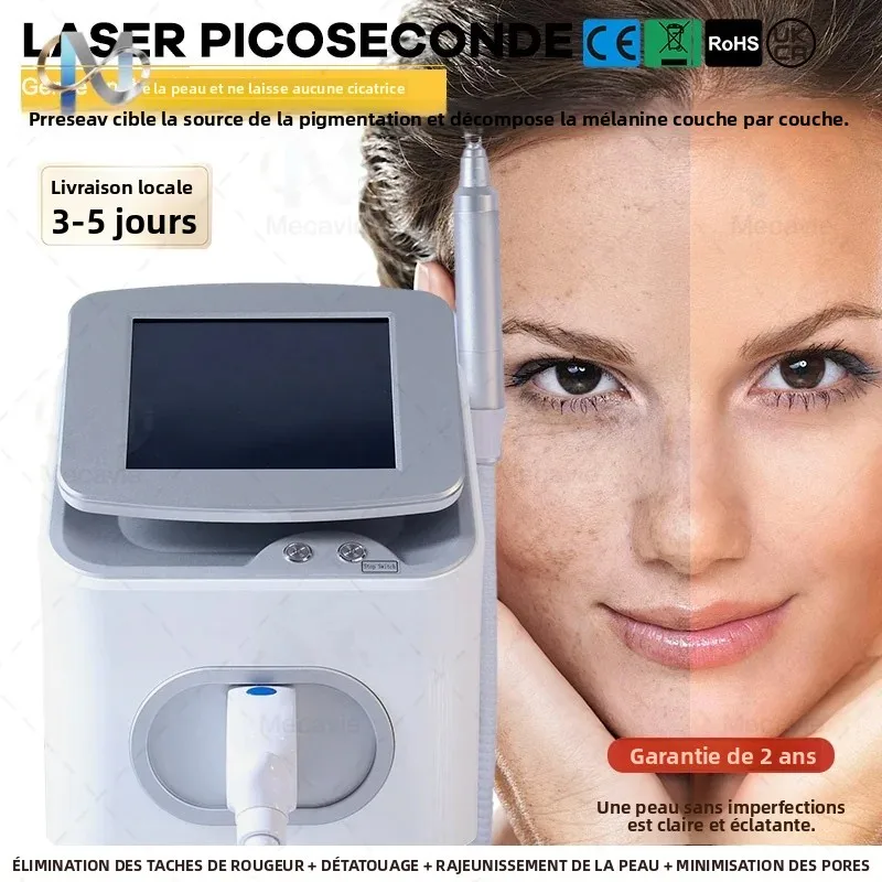 Détacheur de tatouages au laser Pico indolore et sans cicatrices, élimine toutes les couleurs d'encre, comprend une sonde de peeling au carbone, garantie de 2 ans pour les salons de beauté 1 Détacheur de tatouages au laser Pico indolore et sans cicatrices, élimine toutes les couleurs d'encre, comprend une sonde de peeling au carbone, garantie de 2 ans pour les salons de beauté 1