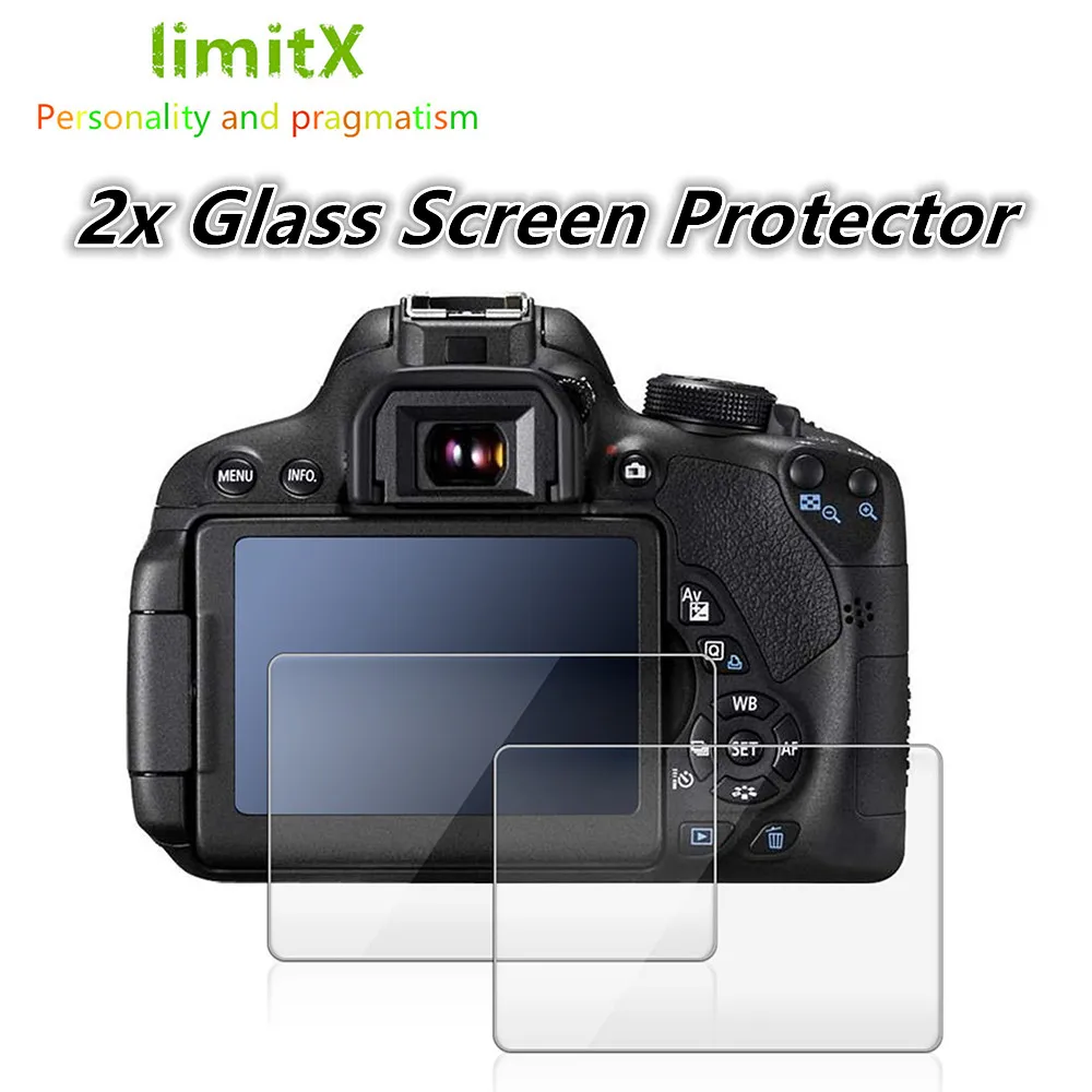 Premium Glass LCD Screen Protector - Pack of 2