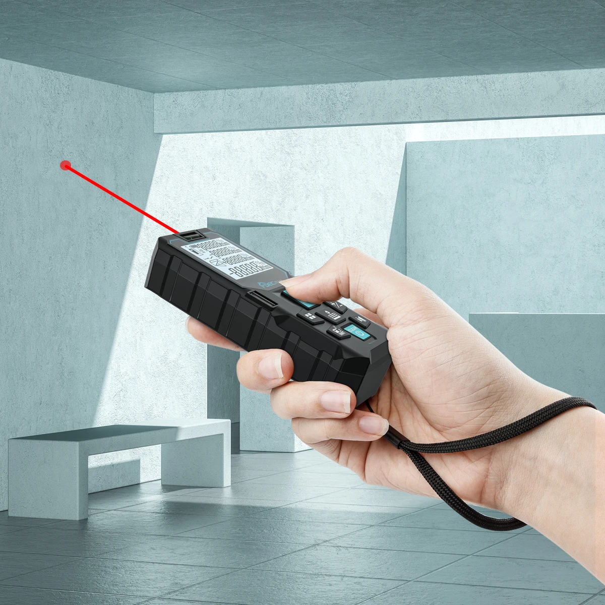 Laser Rangefinder 50M/100M/120M Laser Distance Digital Meter With LCD Screen M/i