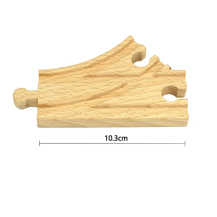 Beech Wooden Train Track Orbital Conversion Set - Educational Railway Toy