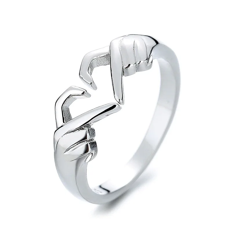 Disney Groot Sterling Silver Ring Guardians of The Galaxy Ring for Women Ring Fashion Original Ring Silver Jewelry Lovers Gift