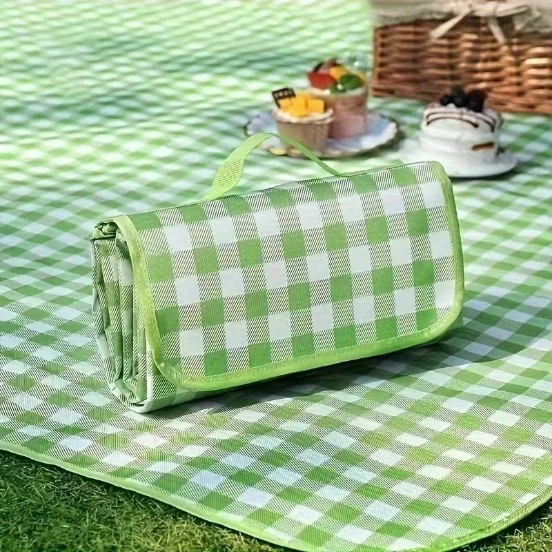 Outdoor Picnic Mat Waterproof Moisture-Proof Camping Ground Mat Thickened Picnic Blanket for Outdoor Activities and Grass Land 2