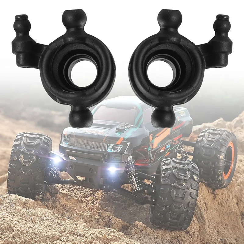 New-2Pcs Front Steering Cup SJ01 For Xinlehong Hosim Q901 Q902 Q903 9130 9136 9137 1/16 RC Car Spare Parts Accessories