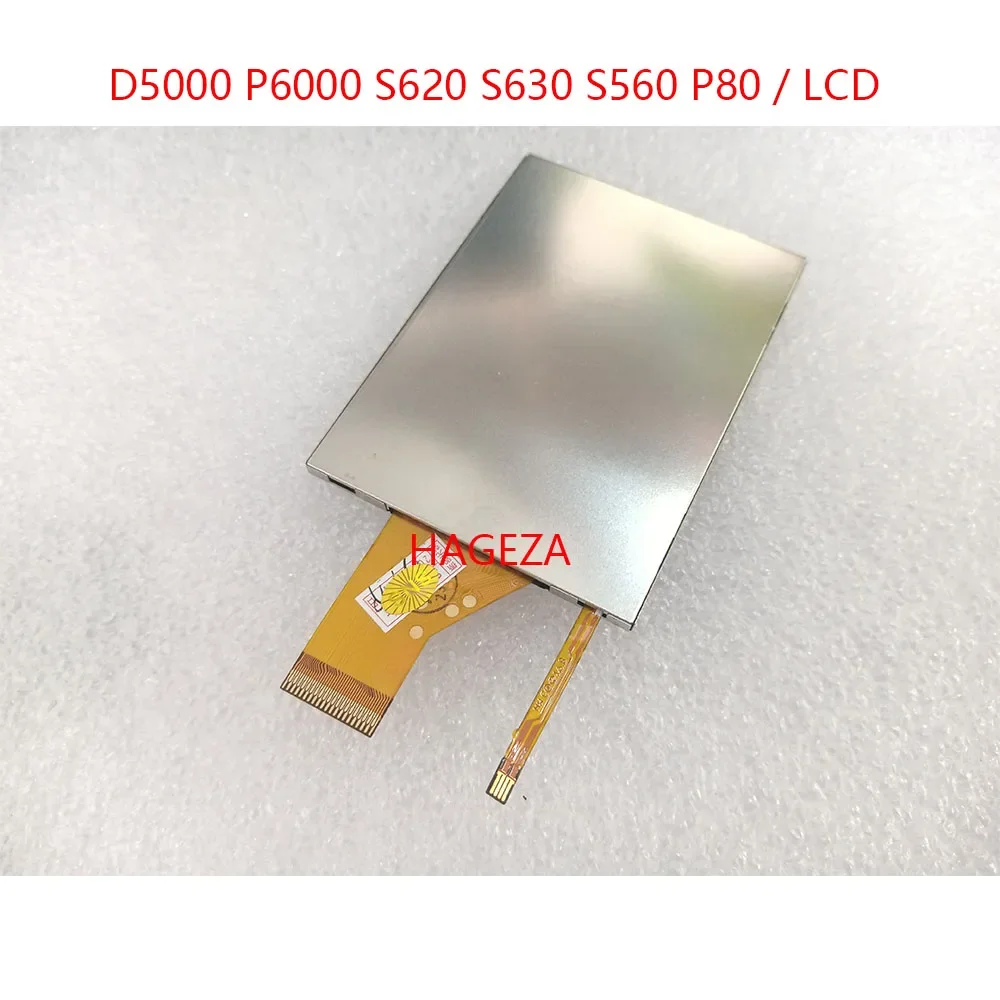 New D5000 LCD Display Screen for Nikon D5000 P6000 S620 S630 S560 P80 LCD Digital Camera Repair Part