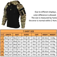 Outdoor Uniform Tactical Suits Wear Resistant T-Shirt Hood Pants Men Clothes Combat Shirts Airsoft Paintball Hunting Clothing 2