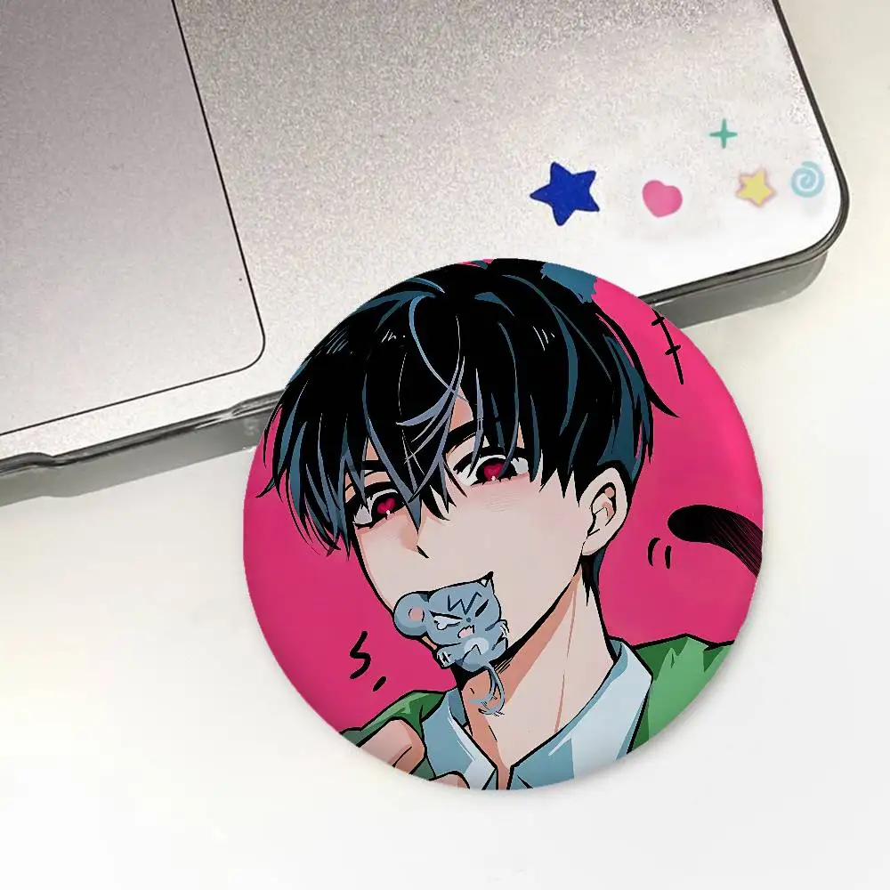 Niedliche A-Alien S-Stage Ivan Abzeichen Soft Button Pin Helle gedruckte Ikone Geschenk für Freunde Abzeichen Kragen Brosche Anstecknadel Metall – Detail 20