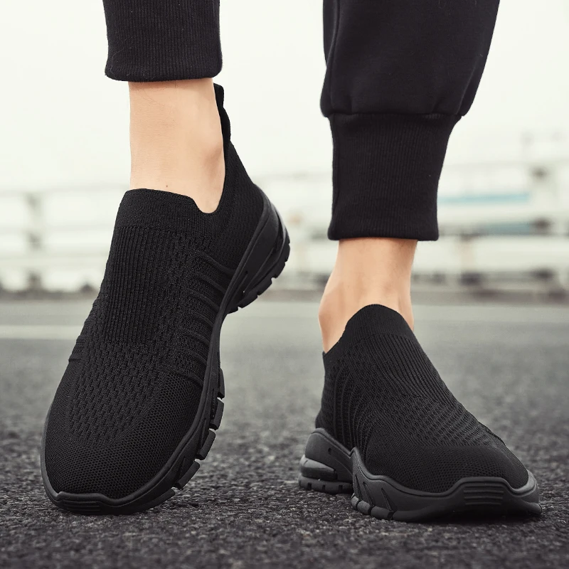 New Male Tennis Shoes Sneakers Men Comfortable Gym Sport Shoes Outdoor Adult Breathable Footwear Running Trainers High Top