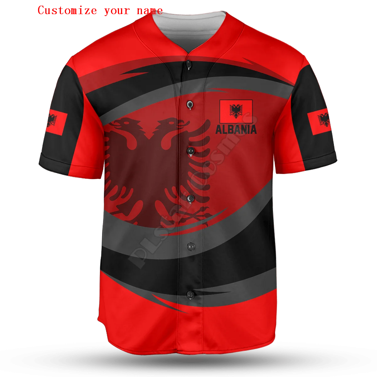 PLstar Cosmos Nationalen Emblem Mexiko Anpassen Name 3D Gedruckt Mode Für Männer Baseball Jersey Lässige hip hop Baseball Hemd BQW-1 – Detail 14