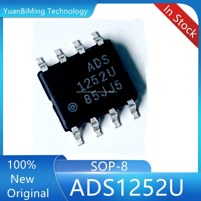 

10pcs/lot ADS1252U 1252U ADS1252 SOP-8 New In Stock