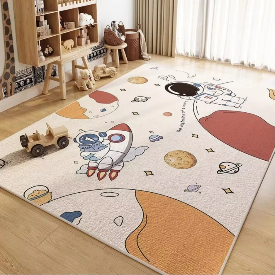 VIKAMA Children's Room Carpet Living Room Study Toys Reading Area Baby Crawling Mat Bedroom Dirt Resistant And Easy To Care Mat floor mat kids carpet